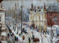 Харин И.Е. Краевой театр. Зима. 1942